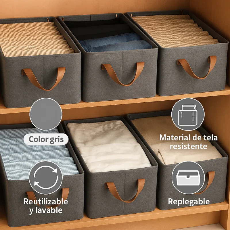 Organizadores de Ropa Plegables (Comprá 1 y lleváte 3) - Imagen 4