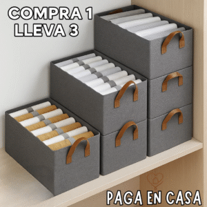 Organizadores de Ropa Plegables (Comprá 1 y lleváte 3)